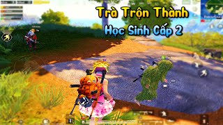PUBG Mobile | Giả Làm Học Sinh Cấp 2 Trà Trộn Gặp 2 Bạn Nhỏ Thú Vị Cùng Nhau Dành Top 1