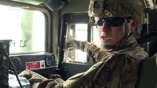 U.S. Convoy Begins Key East European Maneuvers