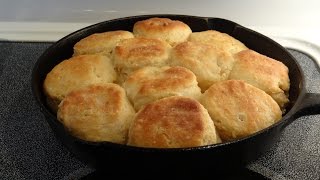 Southern Angel Biscuits, Mamaw's Recipe too! Cook 'em Up in a Cast Iron Skillet #MyFoodMemories