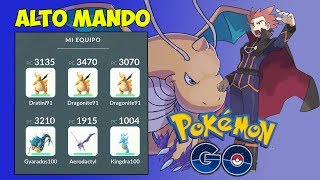 TEAM LANCE! ALTO MANDO LIGA DE KANTO! [Pokémon GO-davidpetit]