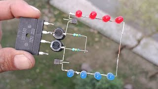 DIY 220V AC STROBE LIGHT WITH BRIDGE RECTIFIER #DIYstrobelight #ACstrobelight #bridgerectifier