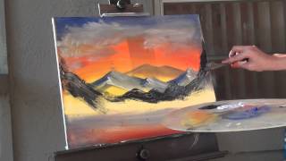 Рисование - Так может каждый Масло краски - Paint with me Landscape 01.12.2013
