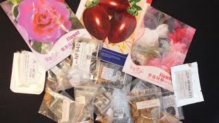 Много хороших семян из Китая