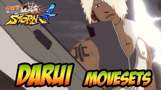 Naruto Ultimate Ninja Storm 1-4 - Darui Movesets