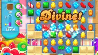 Candy Crush Soda Saga Level 734 - NO BOOSTERS