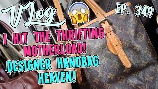 I HIT THE THRIFTING MOTHERLOAD | THRIFT VLOG EP. 349