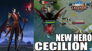NEW HERO CECILION - EMBRACE OF NIGHT | PACAR CARMILLA MOBILE LEGENDS
