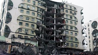 Землетрясение обрушает МНОГОЭТАЖКИ! // ЧП в Турции и Сирии: 500 погибших от стихии