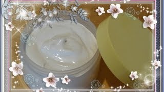 chantilly de karité comme soin jour pour peau sèche (cosmétique maison)