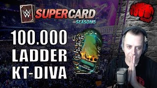 100.000 Ladder Reward | KT-DIVA | WWE SuperCard