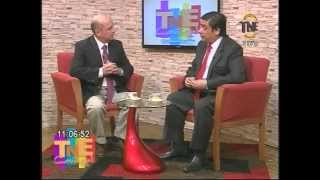Ministro Osorio en Televisión Nacional Evangélica