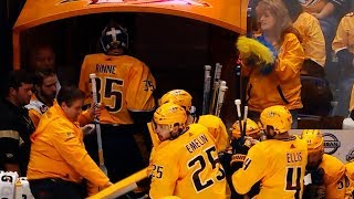 Pekka Rinne pulled early in Game 7 after two quick Jets goals