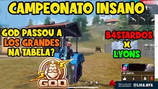 GOD PASSA LOS GRANDES NA TABELA ? B4 X LYONS - CAMPEONATO INSANO - NFA - MELHORES CLIPES FREE FIRE