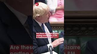 'Hasta la vista, Baby!' - Boris' Bizarre Farewell
