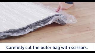 Unboxing Dormeo iMemory S Plus mattress