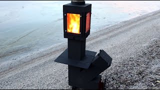 Удивительная Печь-Фонарь На Которую Можно Смотреть Бесконечно! Amazing Stove Handmade