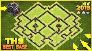 INSANE Town Hall 9 (TH9) TROPHY Base 2019!! New BEST TH9 Base Design/Layout/Defense Clash of Clans