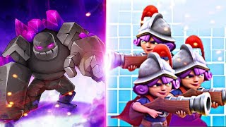 Голем + 3 мушкетёра. Самая жёсткая колода в Clash Royale