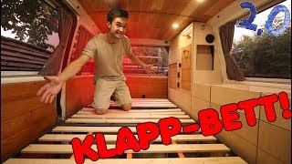 PRAKTISCHES BETT für meinen VW Bus selber bauen! | F.08 Umbau 2.0
