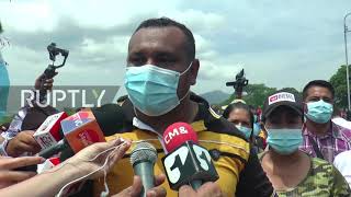 Colombia: First commuters cross bridge connecting Colombia to Venezuela as border reopens