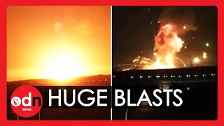 Jordan Blast: Huge Explosions Rock Army Depot Near Zarqa