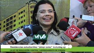 Estudiantes universitarios proponen a AN incluir costos de residencias en Ley de Arrendamientos
