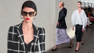АУТФИТ CAROLINA HERRERA СТИЛЬ ВЕСНА-ЛЕТО 2024 ШОУ В НЬЮ-ЙОРКЕ
