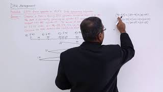 FCFS Disk Scheduling Algorithm
