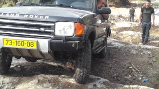 Pajero & Land Rover off roading