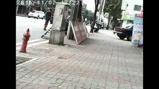 뽑기액션캠 sj4000 짭짭프로 자전거 설치