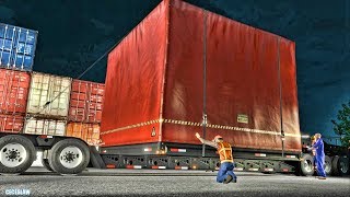AMERICAN TRUCK SIMULATOR (ATS) FIRST TIME PLAYING ATS