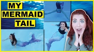 Swimming With My Mermaid Tail For The First Time