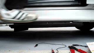 DA62電動オートステップ仮配線5(試乗)