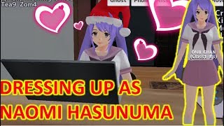 [School Girls Simulator] DRESSING UP AS THE FAMOUS NAOMI HASUNUMA