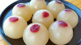 【小穎美食】秋天要多吃梨，教你好吃做法，清涼爽口比果凍還好吃，孩子很喜歡!