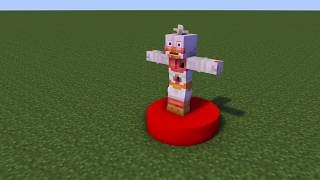 FNAF Funtime Chica Mine-Imator Rig Download