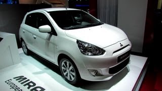 2013 Mitsubishi Mirage - European Premiere - Exterior and Interior Walkaround - 2012 Paris Auto Show
