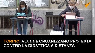 Torino: alunne organizzano protesta contro la didattica a distanza