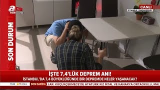 İşte 7.4'lük Deprem Anı! / İstanbulda 7.4 Büyüklüğünde Bir Depremde Neler Yaşanacak?