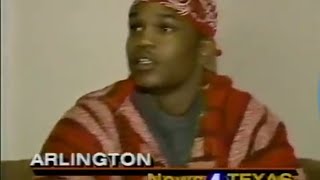 Chicago & L .A. Gangs in Texas (short clip 1992)