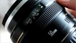 Canon 50mm f1.4 USM Prime Lens Overview and First Thoughts-HD
