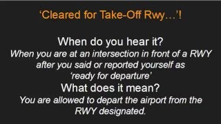 ATC Phraseology & Instructions (Communication)