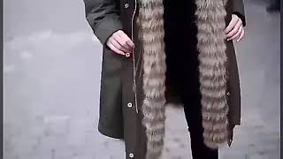 Парка с мехом енота отТМ BestFur