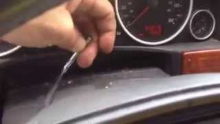 2005 Volkswagen touareg 7L airbag removal