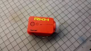 Runcam 2 lens cover mod and adding lanyard