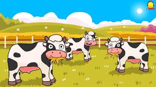 เพลงวัว มอ มอ Cow song | เพลงเด็กน้อย indysong kids