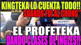 KINGTEKA LO CUENTA TODO Y SUS AVENTURAS EN EL CHONGO ! "MI INGLES TA FINO" | DOTA 2