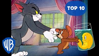Tom y Jerry en Español ???????? | Las 10 mejores escenas de persecución