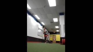 Amputee sled pulls #peglegtrainer