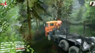 Мультфильм про #ГРУЗОВИКИ, #МУЛЬТИК про #МАШИНКИ ВЕЗДЕХОДЫ #15 SpinTires Cartoon about #TRUCKS #2016
